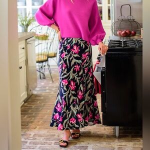 Elizabeth James The Label Serena Skirt in Iris